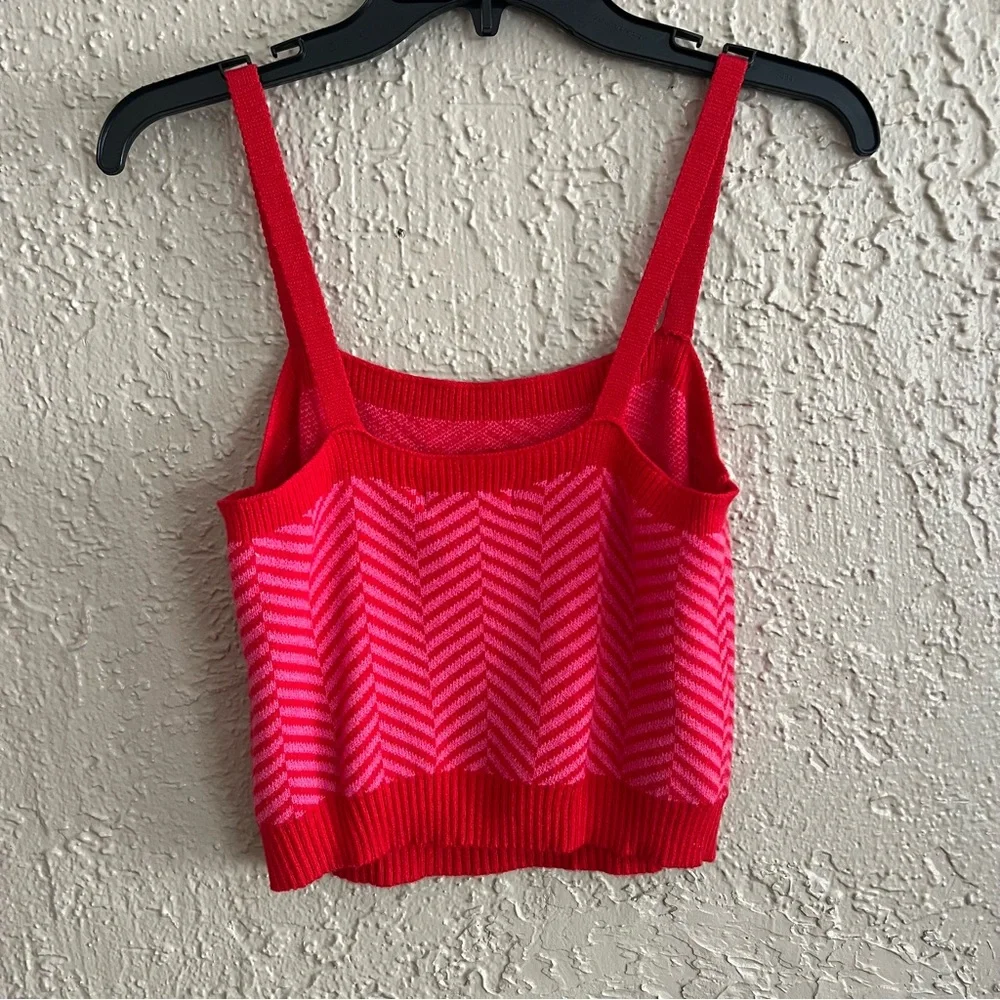 ❤️ Chevron Knit Cardigan and Tank Set